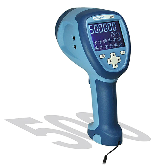 Nova-Pro 500 LED Stroboscope/Tachometer with NIST Certificate