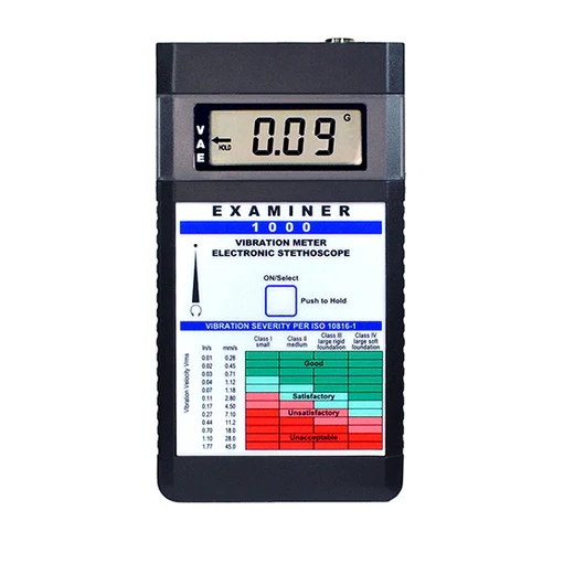 EXAMINER 1000 Vibration Meter Kit