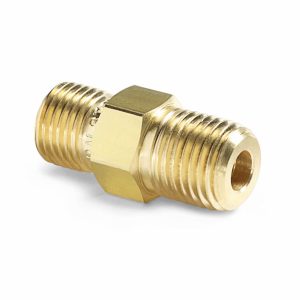 QTHA-2MB1 1/4" male NPT x male Quick-test, with check-valve, brass