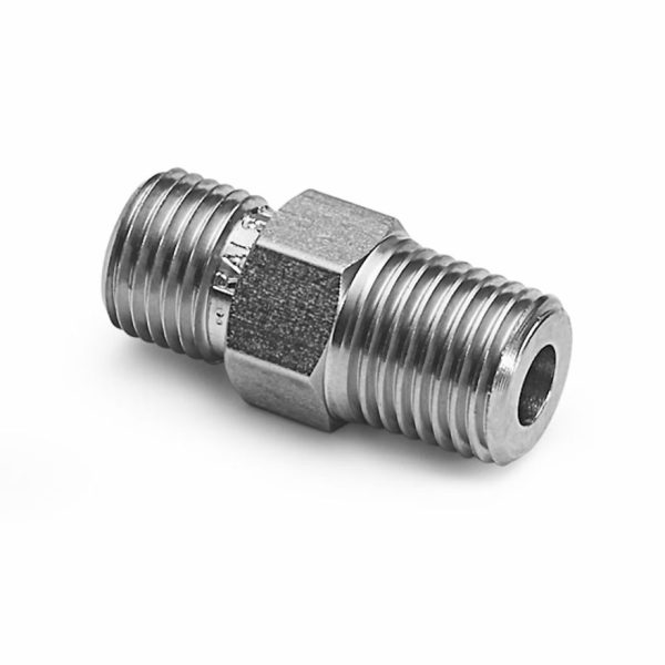 QTHA-2MS1 1/4" male NPT x male Quick-test, with check-valve, S.S.