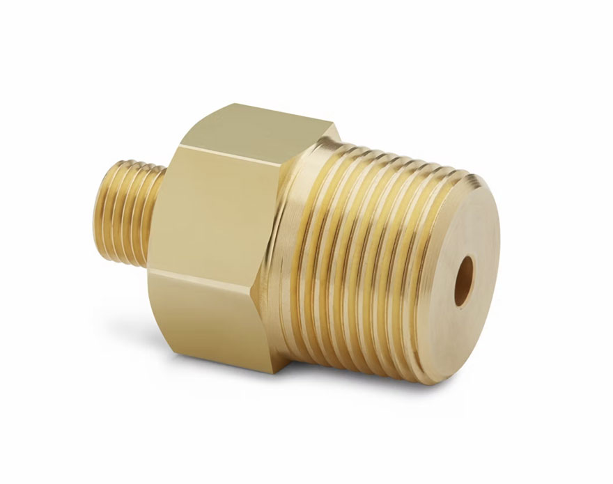 QTHA-6MB1 3/4" male NPT X male Quick-test, with check-valve, brass