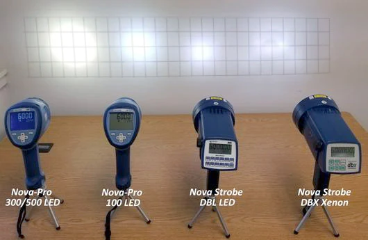 Nova-Pro 500 LED Stroboscope/Tachometer with NIST Certificate