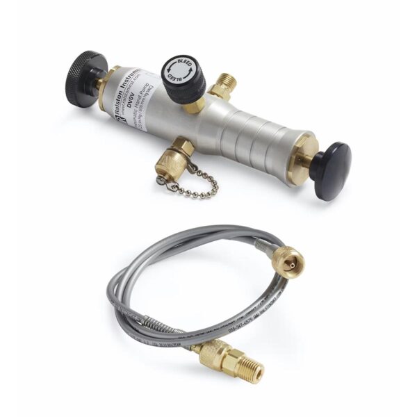 DV0V (25 inHg / 650 mm Hg Vac) pump, no gauge adapter, with 3ft hose, 1/4" MNPT process conn.